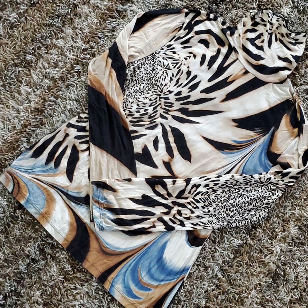 Boston Proper•pattern turtleneck